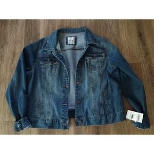 Mudd Women's Plus size Denim Jean Jacket Size 1X